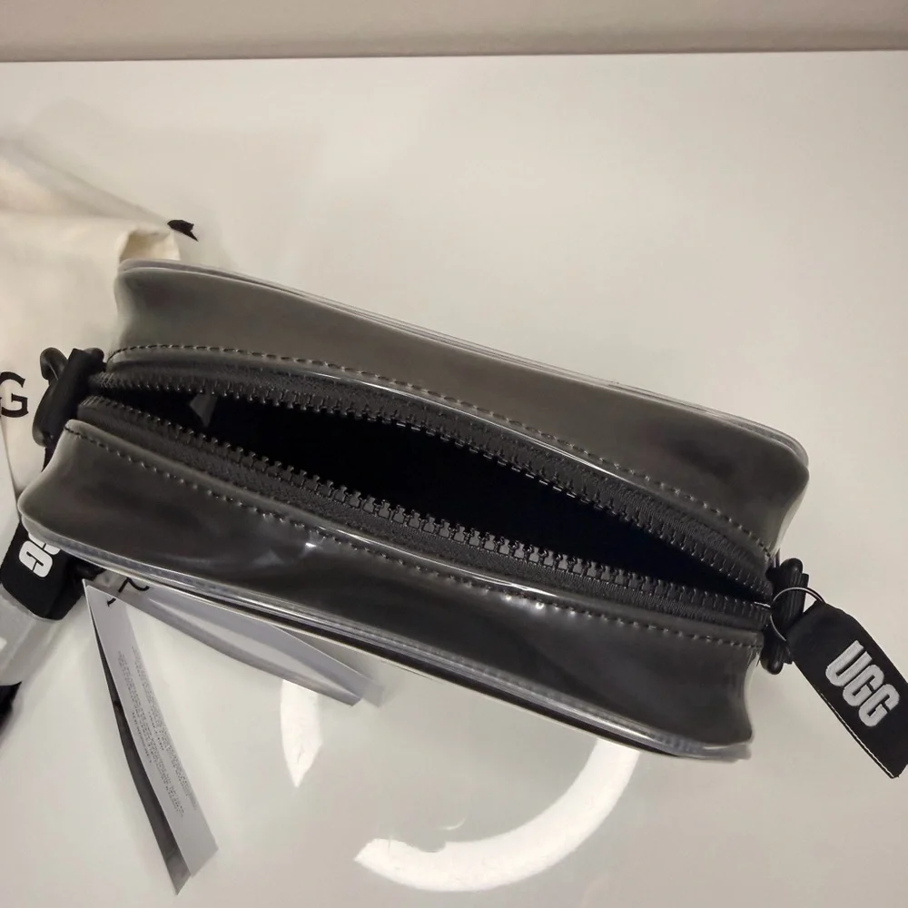 UGG Gray Clear Crossbody Bag
